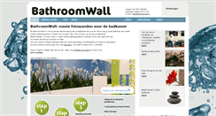 Desktop Screenshot of bathroomwall.nl